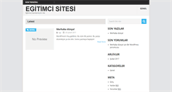 Desktop Screenshot of egitimce.com